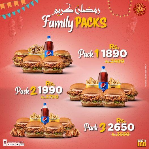 Burger Lab Iftar Deals! Price starting from Rs.1890 Ramzan 2022